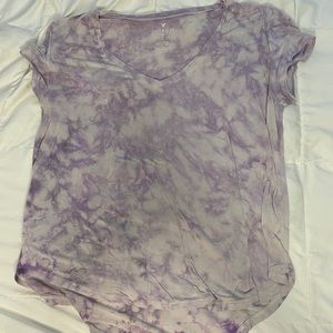 purple tie dye soft and sexy t-shirt